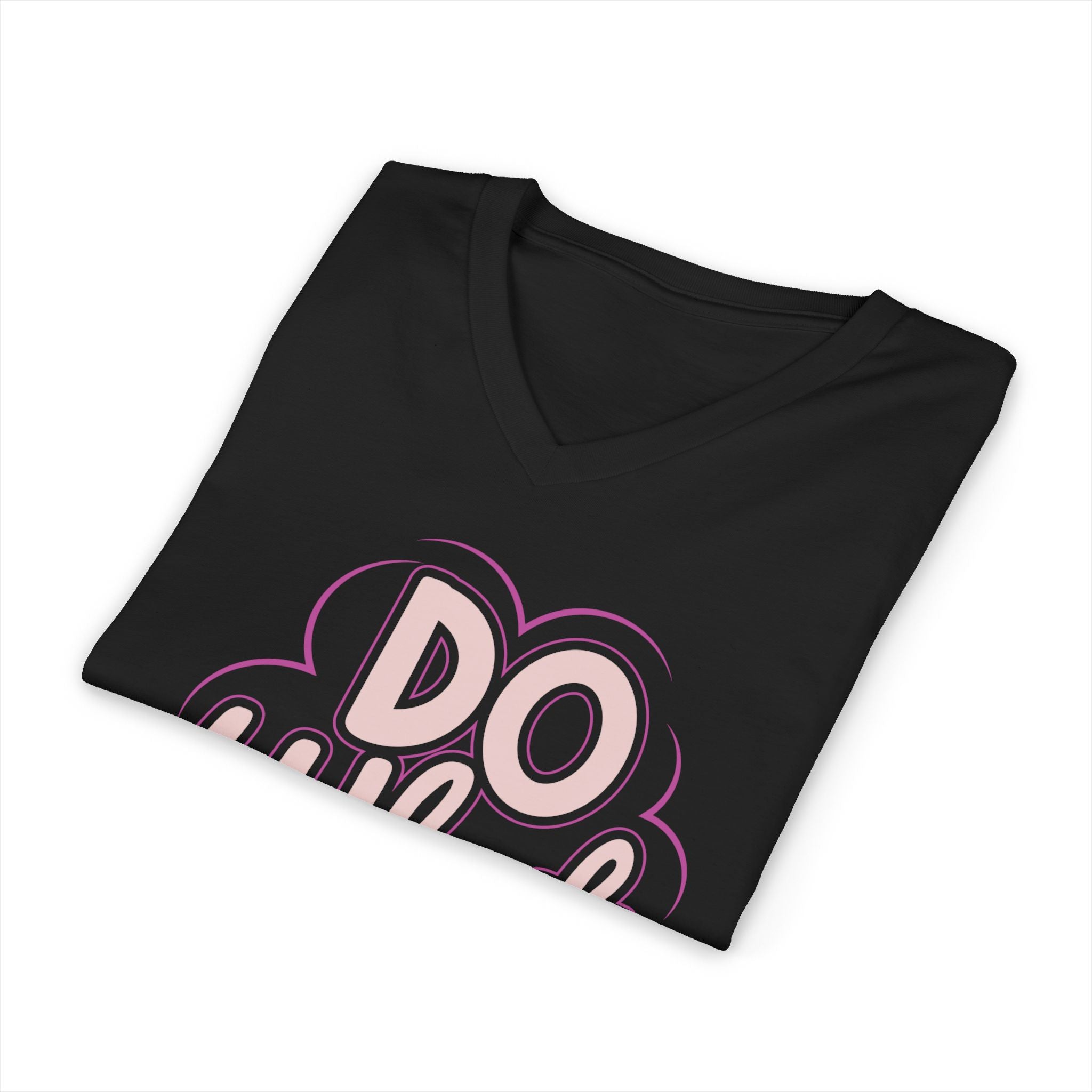 Do What You Love V-Neck Tee | Hand-Lettered Retro Script