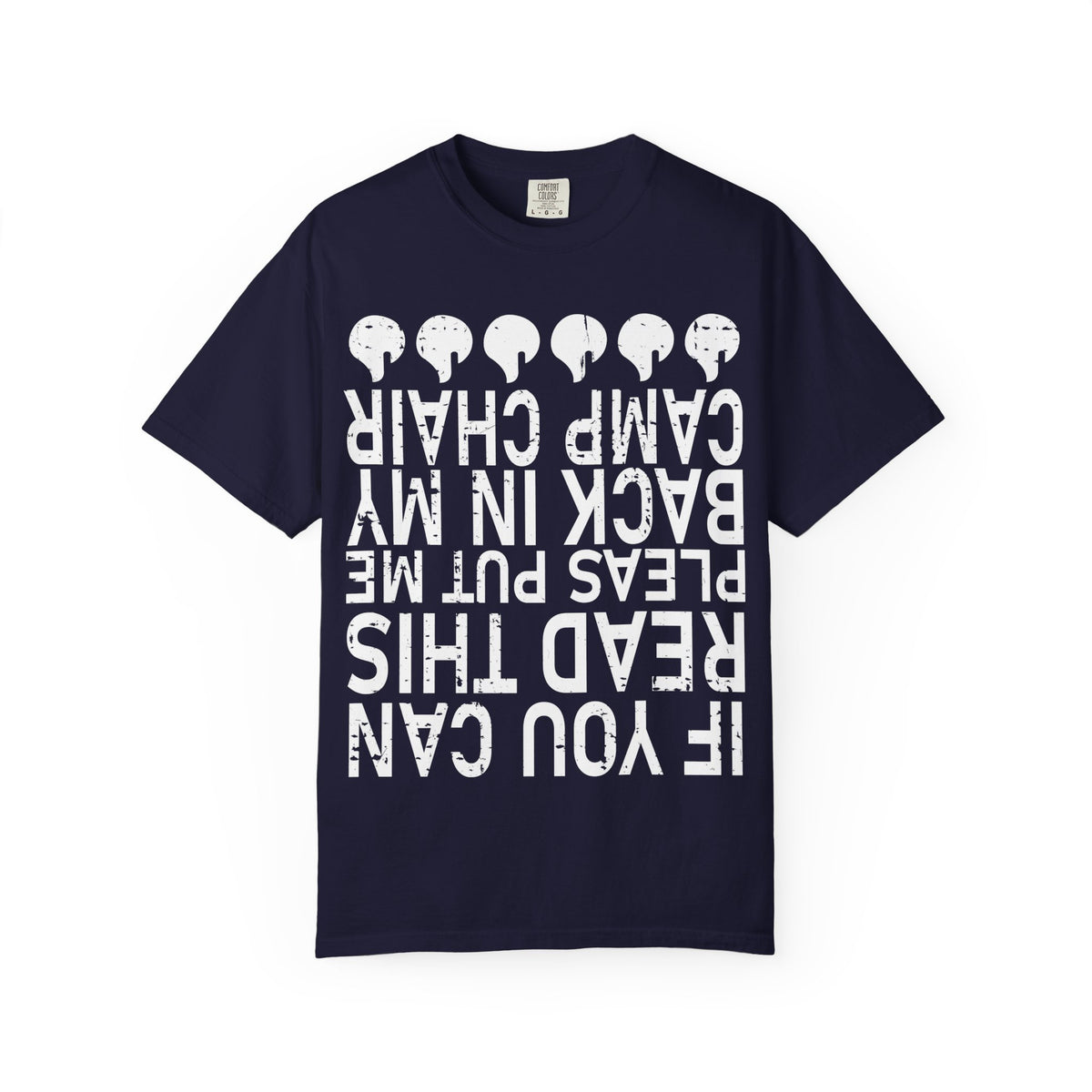 Garment-Dyed Washed Tee T-Shirt | Heavyweight 100% Ring-Spun Cotton