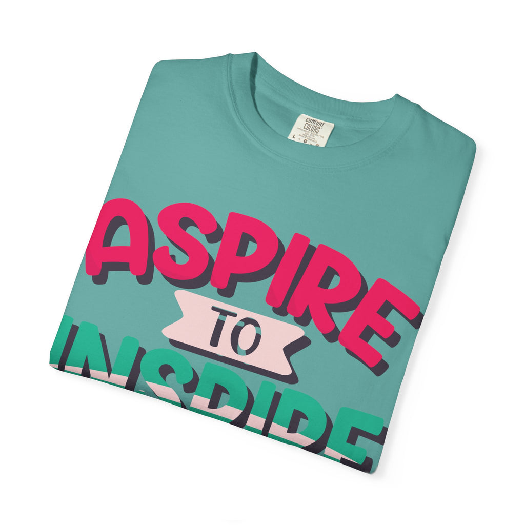 Aspire to Inspire Before We Expire T-Shirt | Vintage Motivational Graphic Tee