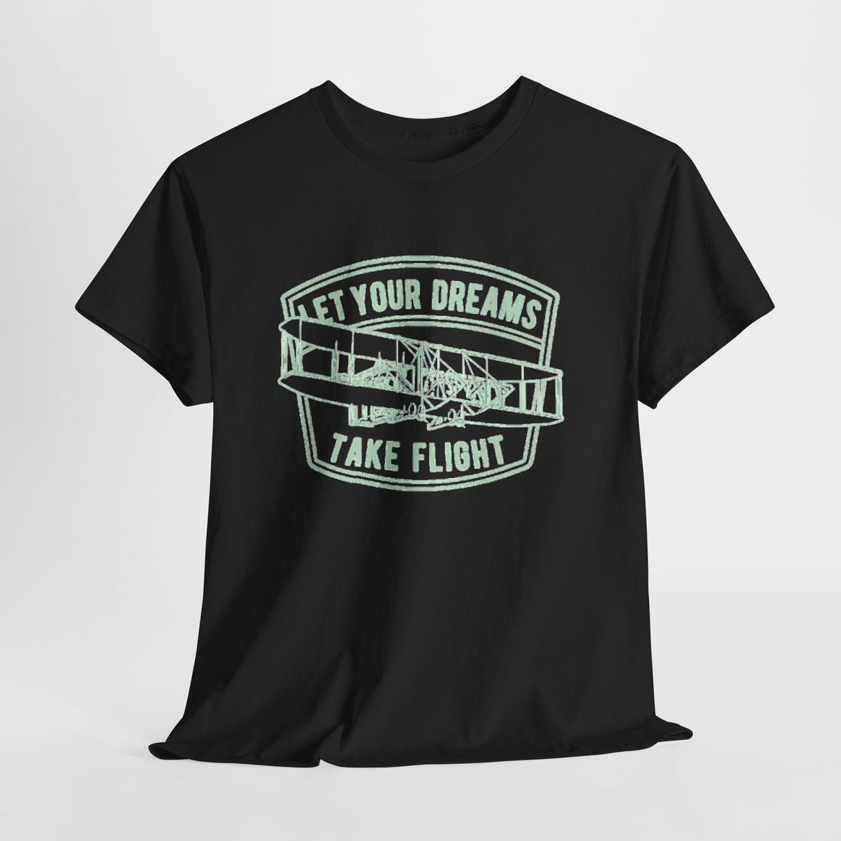 Let Your Dreams Take Flight Vintage Airplane Tee