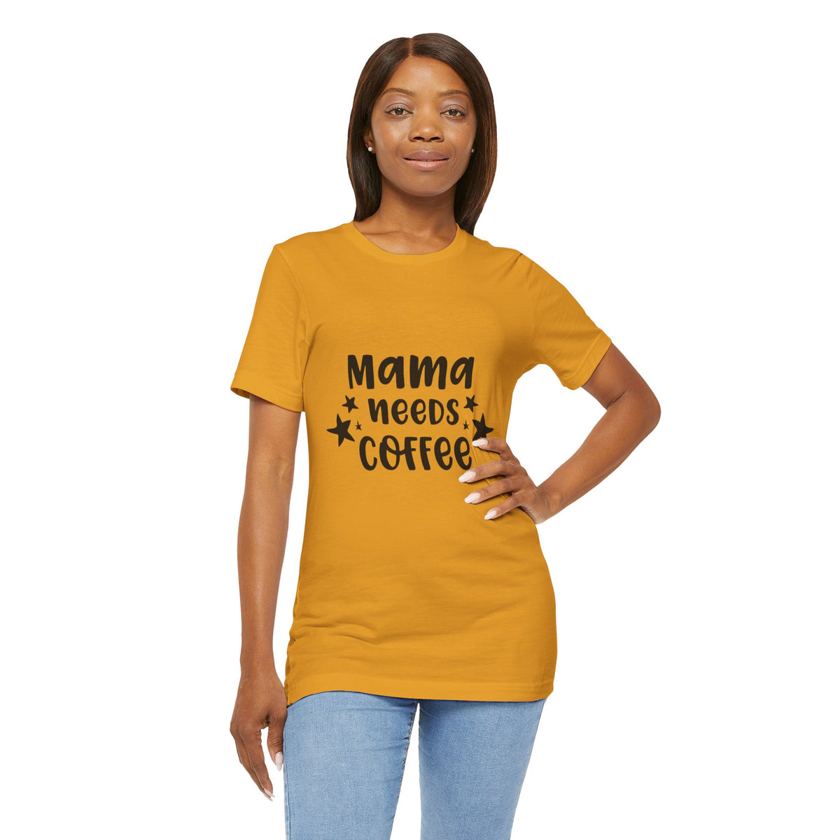 Mama Needs Coffee Tee — Funny Mom Coffee T-Shirt