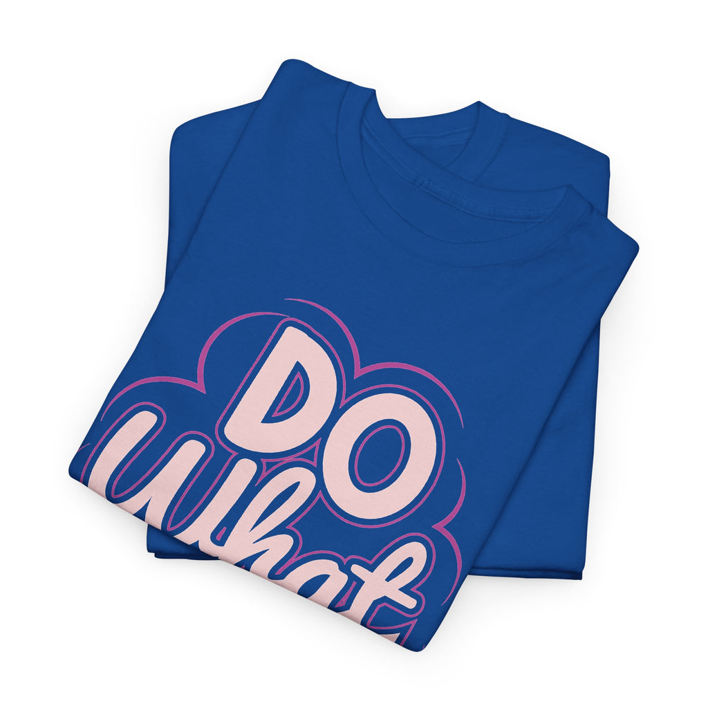 Do What You Love tee | Hand-lettered pastel pink reminder shirt