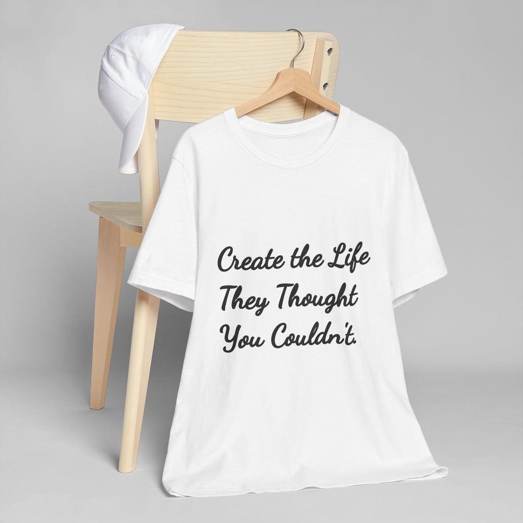 Keep Building hand-lettered tee T-Shirt | motivational typography