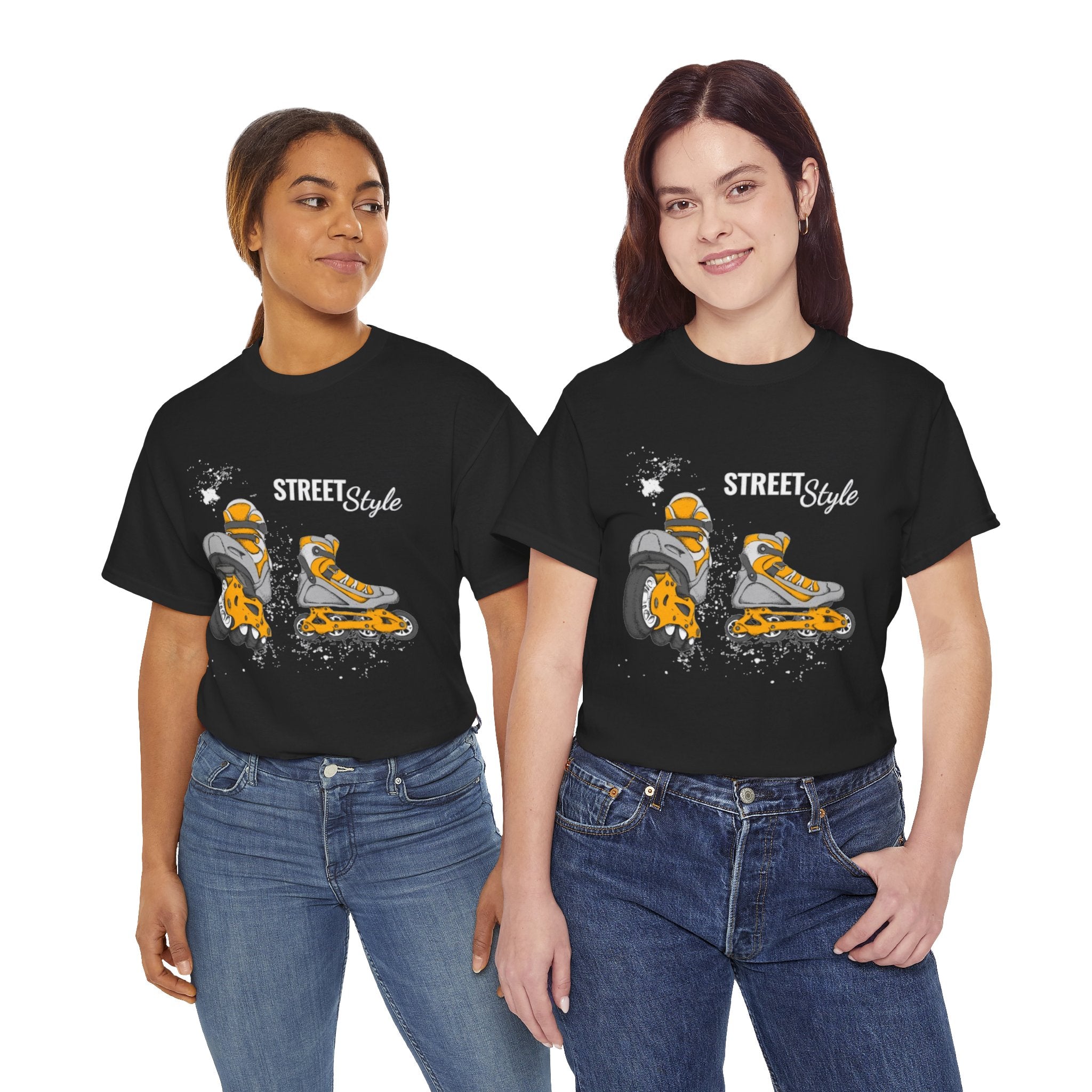 Street Style Rollerblade Graphic Tee — “STREET Style” Retro Inline Skate Tee