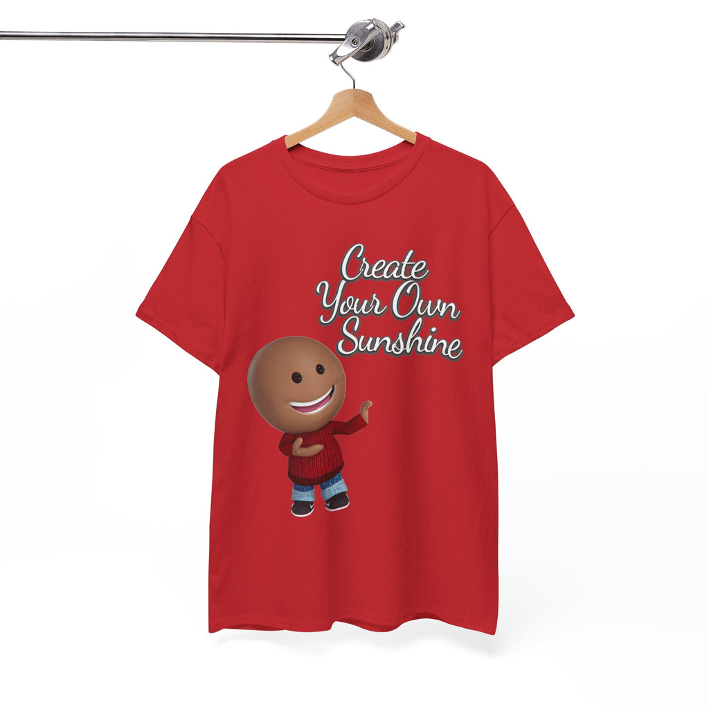 Create Your Sunshine graphic tee | hand-lettered positive message