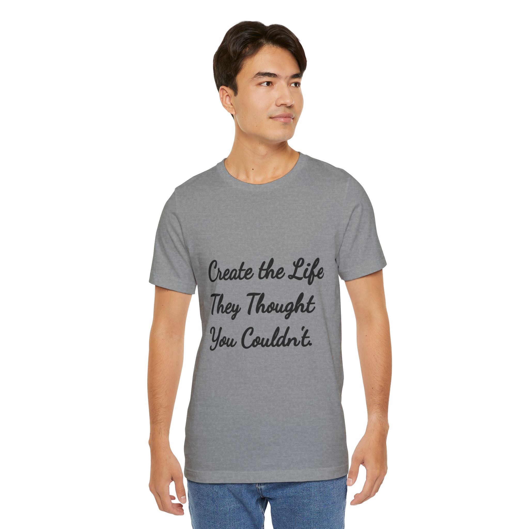 Keep Building hand-lettered tee T-Shirt | motivational typography