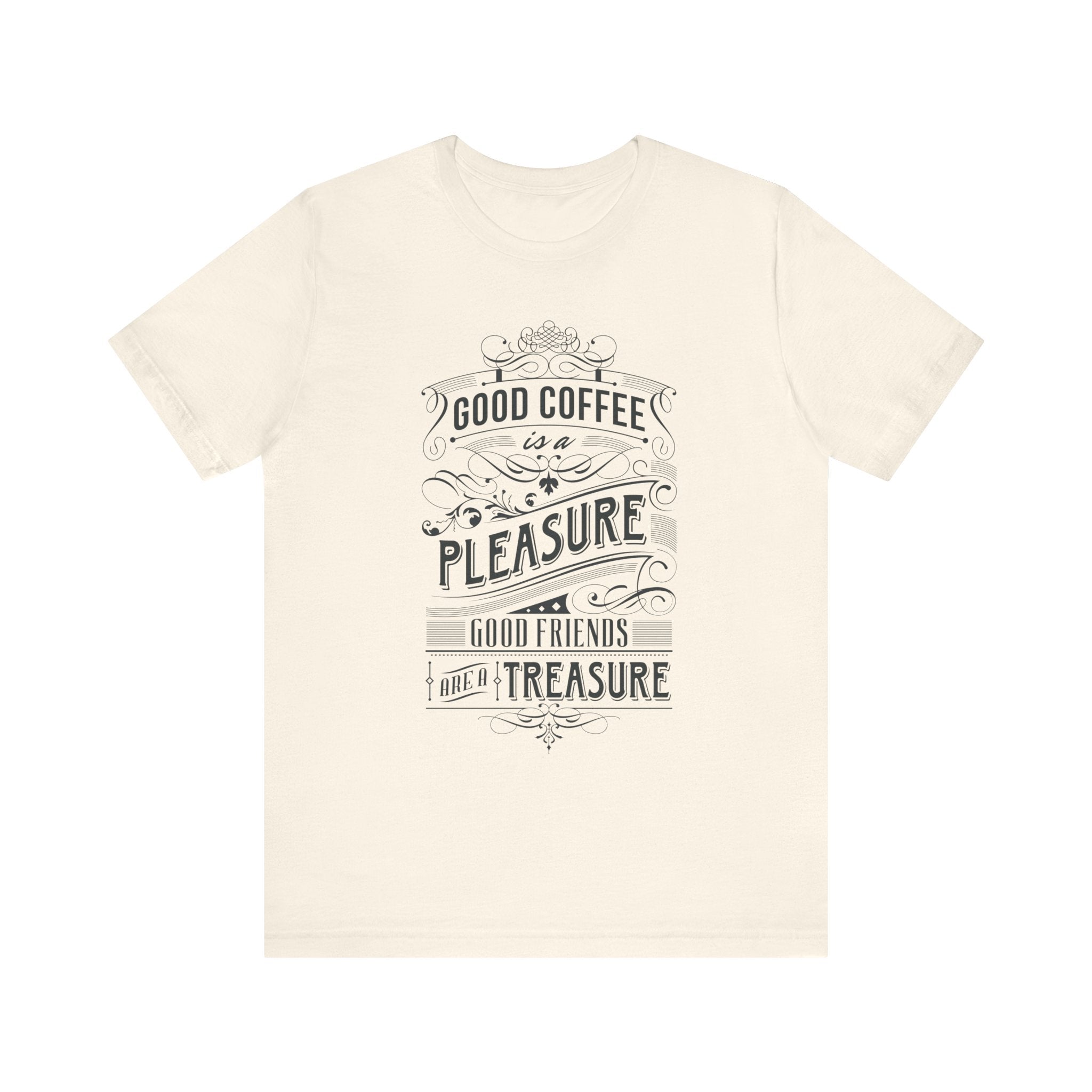 Vintage Coffee Graphic T-Shirt – Lightweight Airlume Cotton Tee