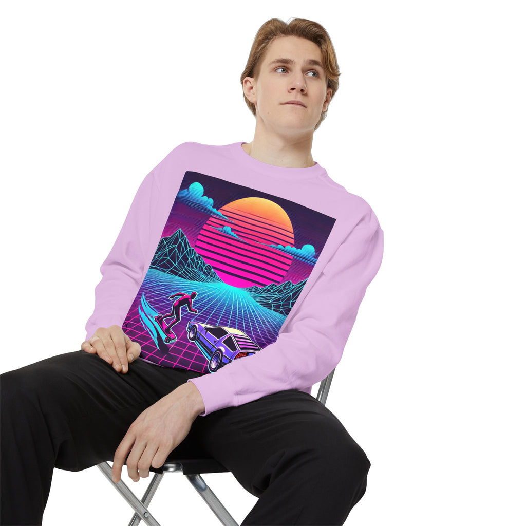 Vintage Worn-In Graphic Sweatshirt | Garment-Dyed, Embroidered or Printed Chest
