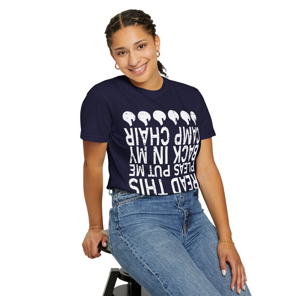 Garment-Dyed Washed Tee T-Shirt | Heavyweight 100% Ring-Spun Cotton