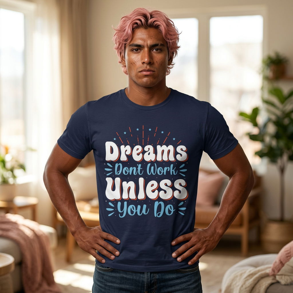 Dreams Don't Work Unless You Do T-Shirt