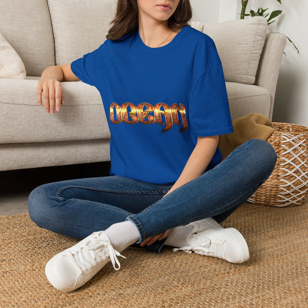 Vintage Sunset Surf Horizon T-Shirt | Retro Beach Vibes