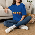 Vintage Sunset Surf Horizon T-Shirt | Retro Beach Vibes