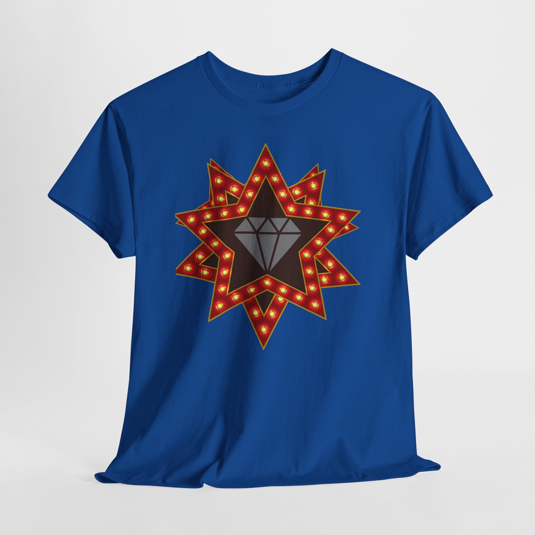 Vibrant Starburst Tee | Cotton Starburst Graphic Shirt