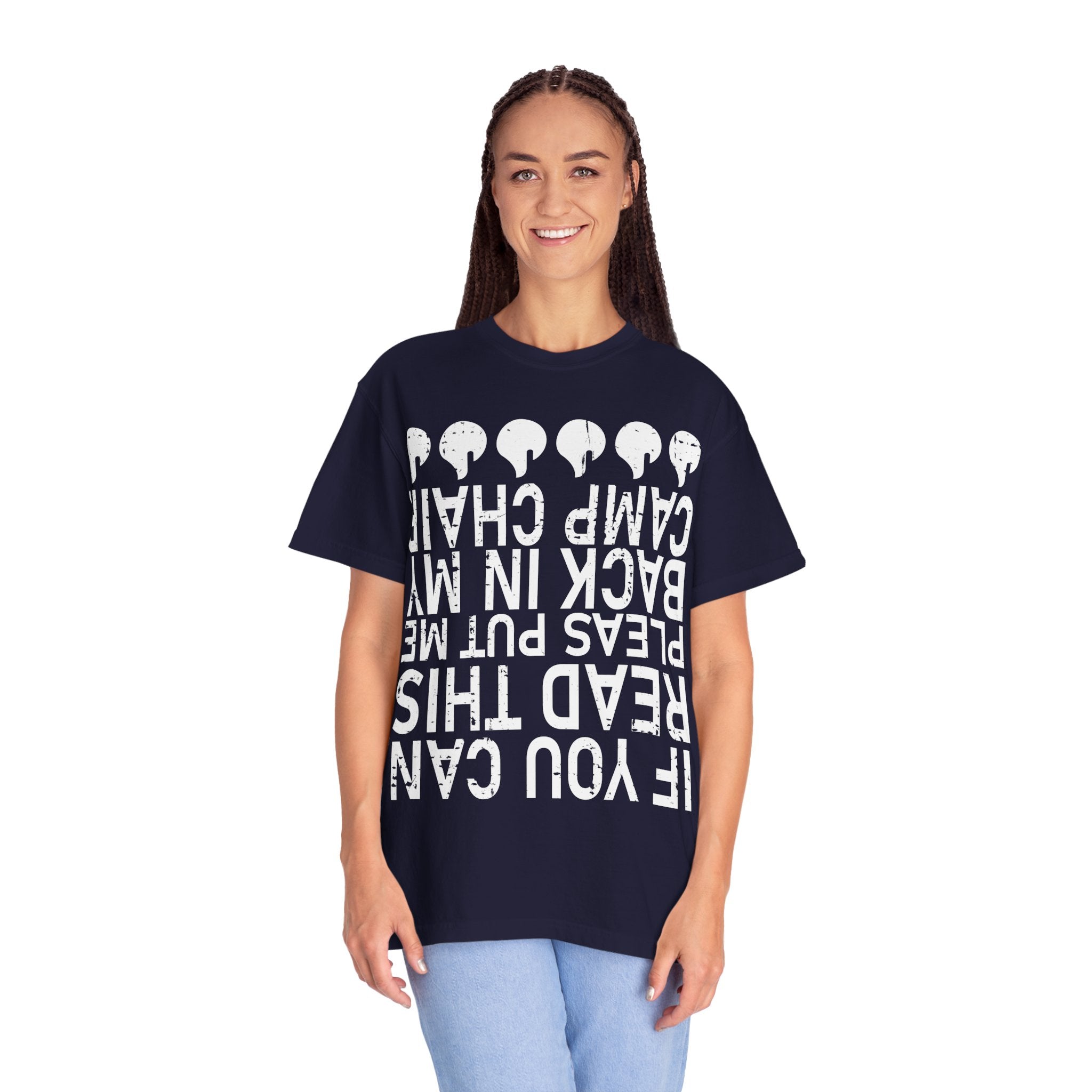 Garment-Dyed Washed Tee T-Shirt | Heavyweight 100% Ring-Spun Cotton