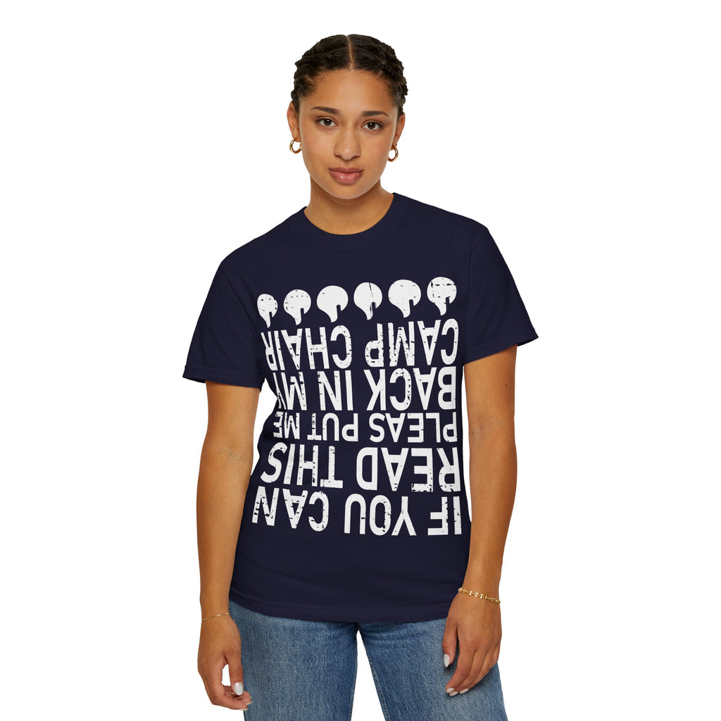 Garment-Dyed Washed Tee T-Shirt | Heavyweight 100% Ring-Spun Cotton