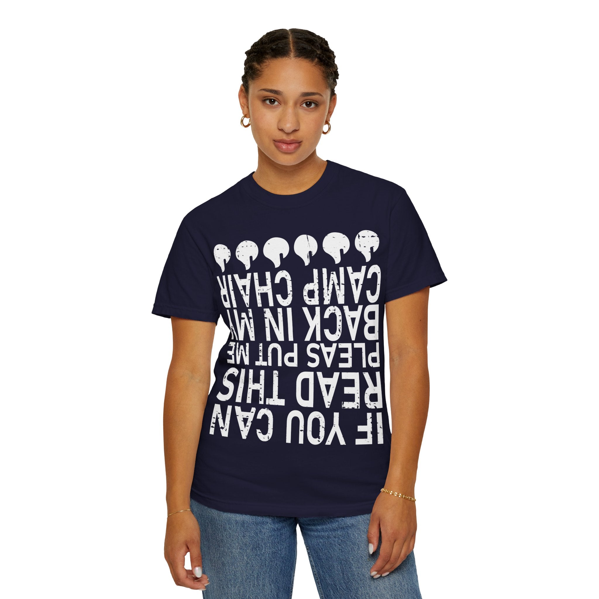 Garment-Dyed Washed Tee T-Shirt | Heavyweight 100% Ring-Spun Cotton