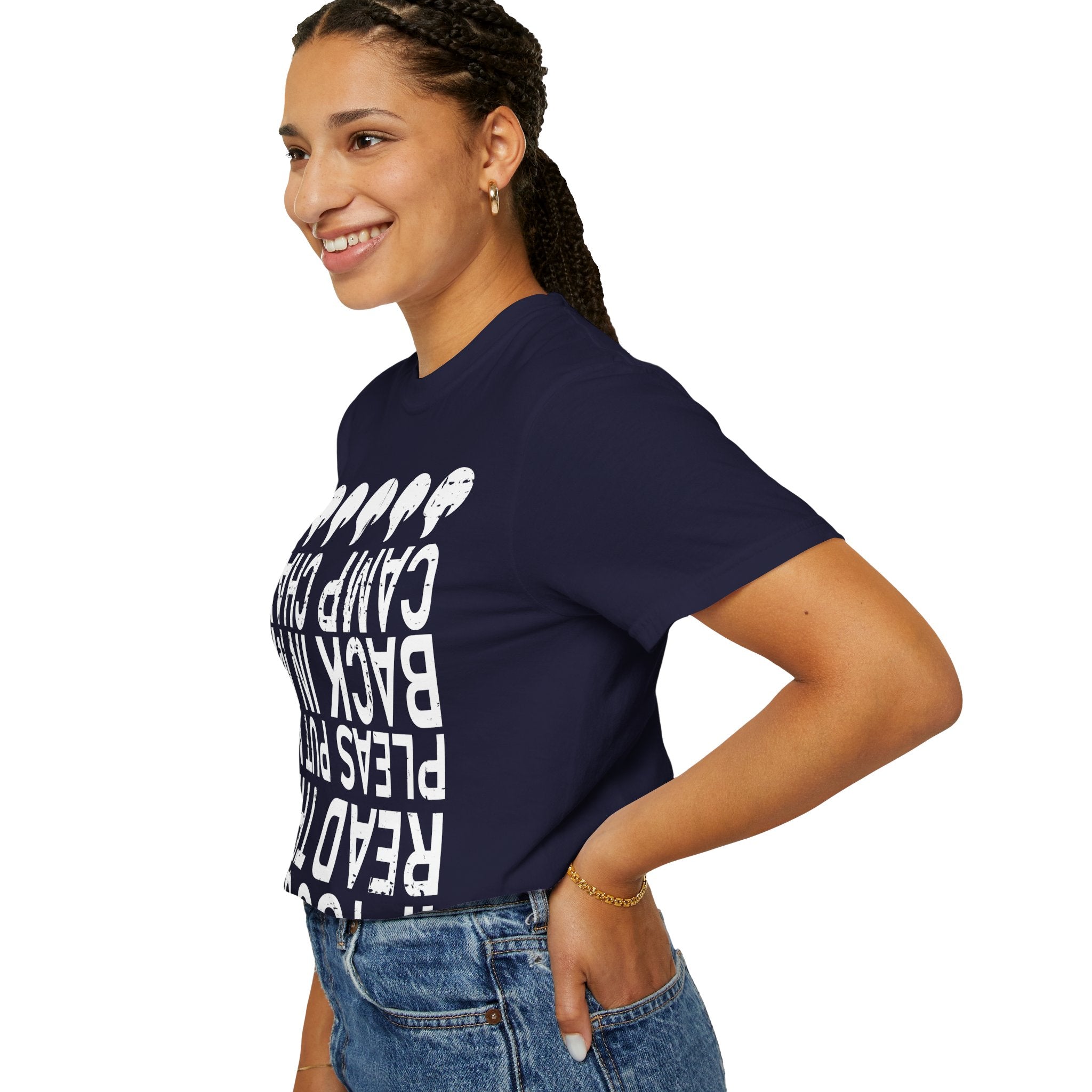 Garment-Dyed Washed Tee T-Shirt | Heavyweight 100% Ring-Spun Cotton