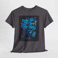 Street Racing Muscle Car Tee | Turquoise Graphic
