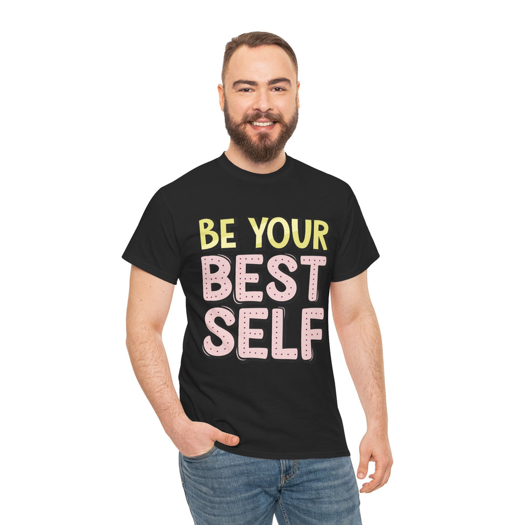 Playful Pastel Pep Talk Tee | Chunky Hand-Drawn Lettering
