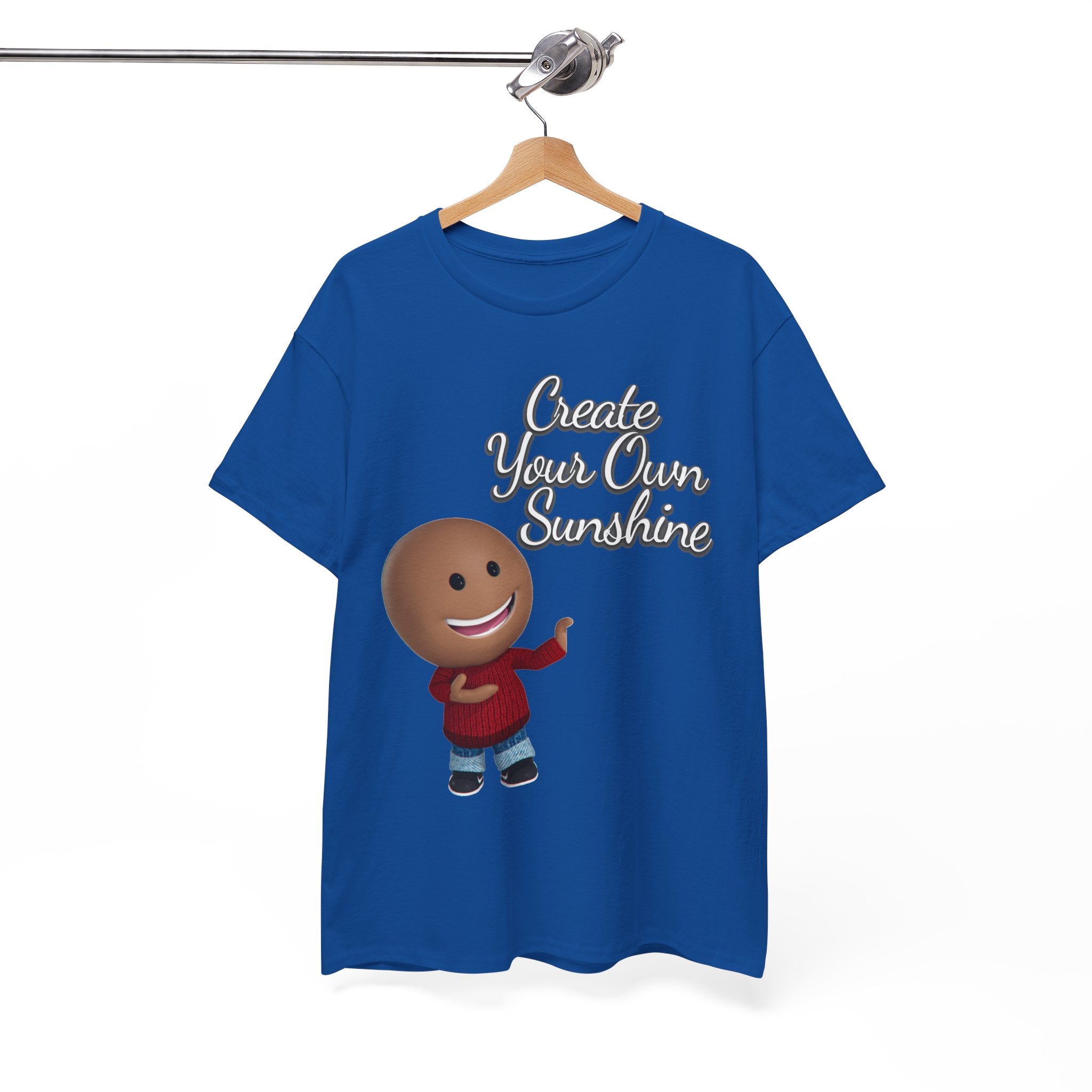 Create Your Sunshine graphic tee | hand-lettered positive message