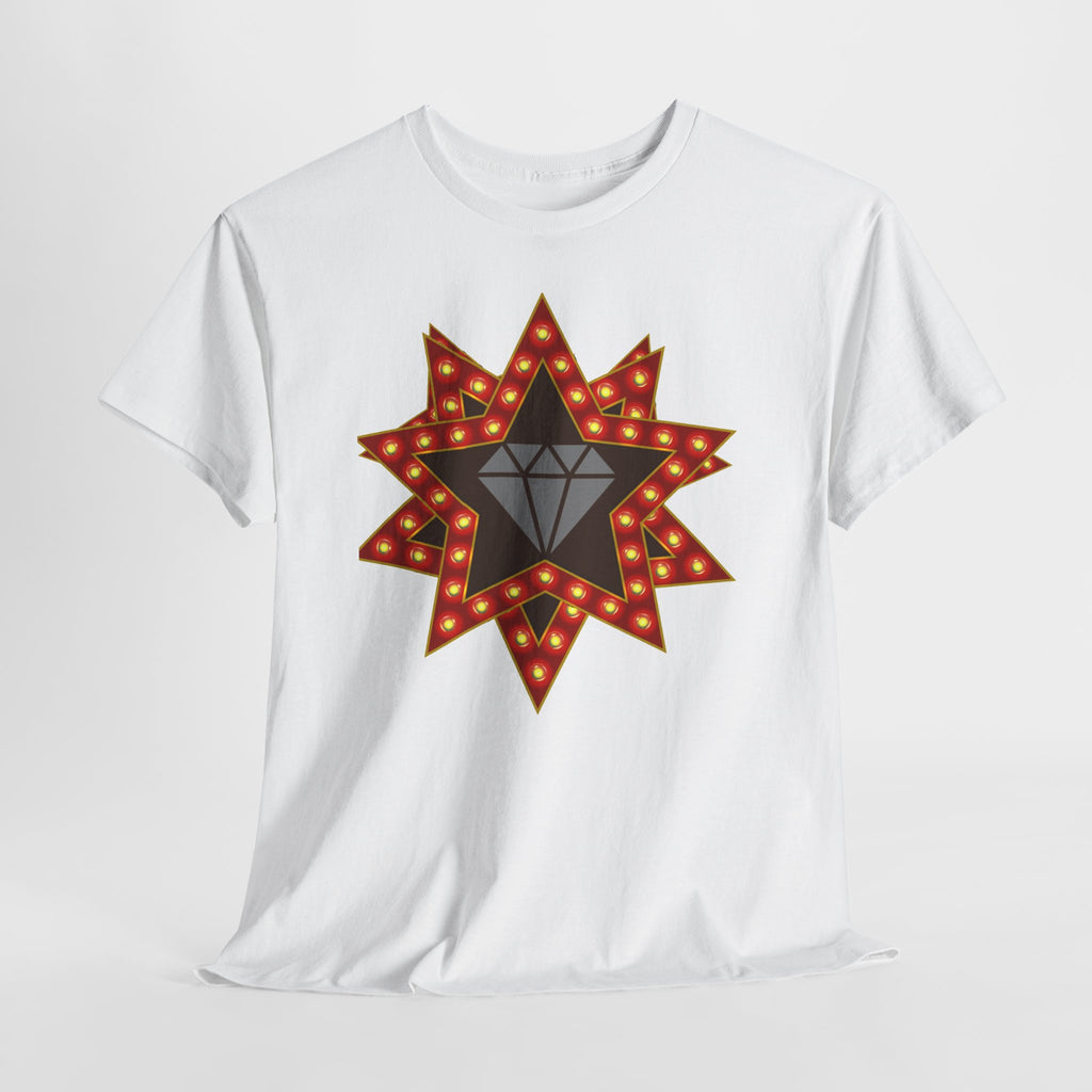 Vibrant Starburst Graphic Tee | Starburst Pattern T-Shirt