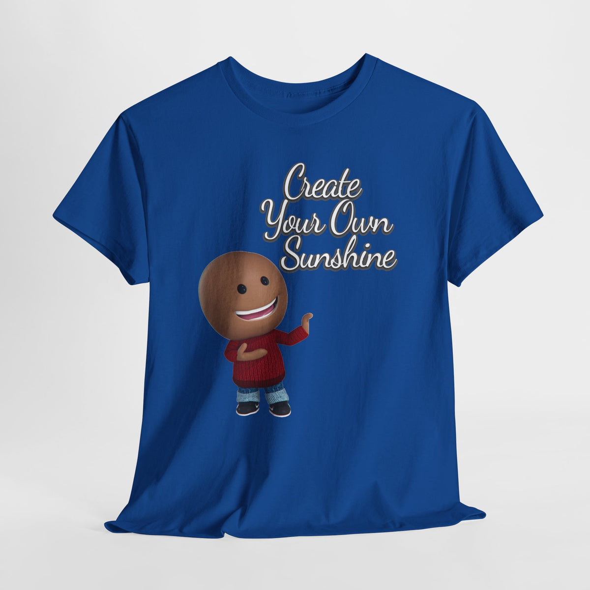 Create Your Sunshine T-Shirt | Hand-Lettered Positive Message Graphic Tee