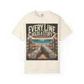 Nature Art Story Tee T-shirt | Garment-Dyed Cotton, Casual Wear