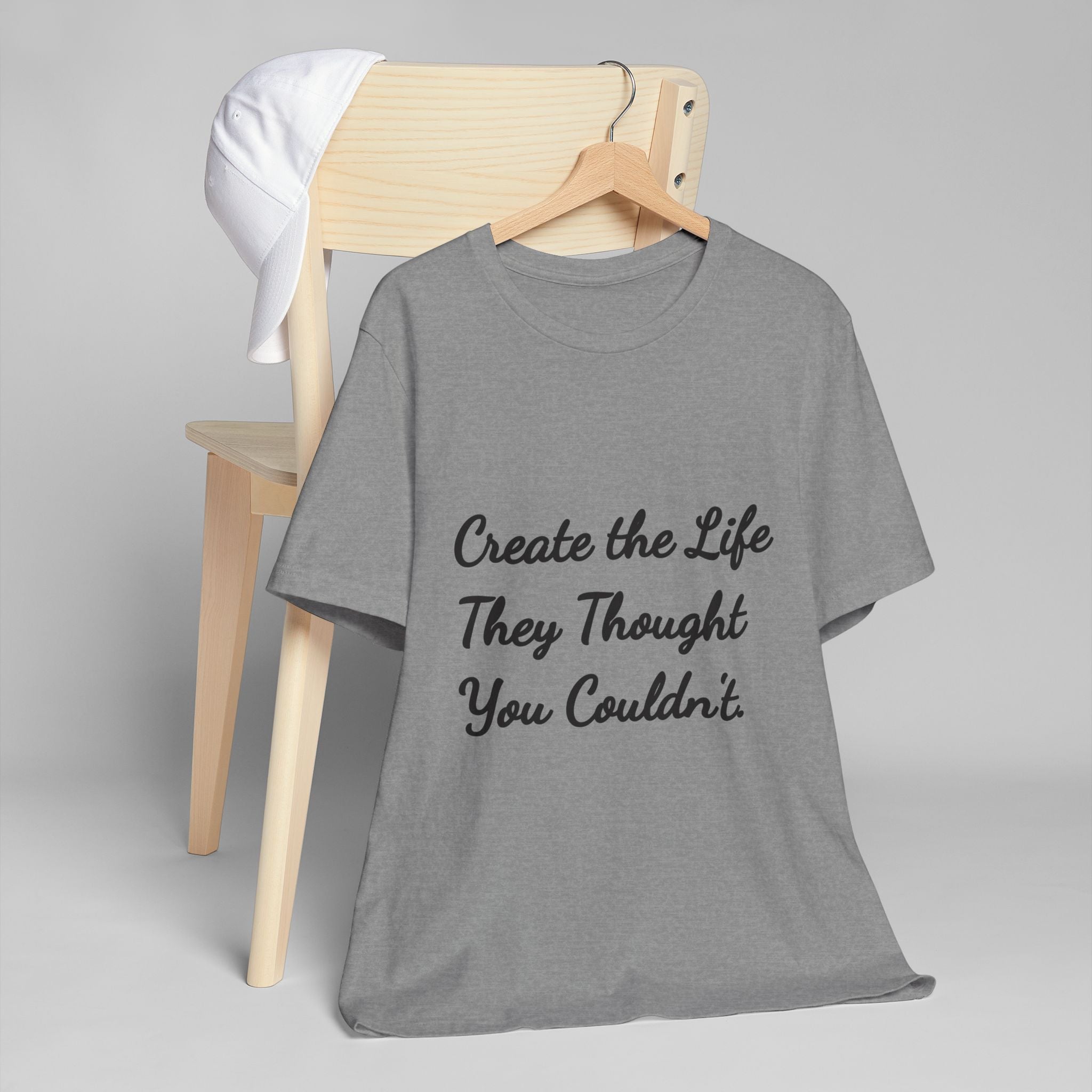 Keep Building hand-lettered tee T-Shirt | motivational typography