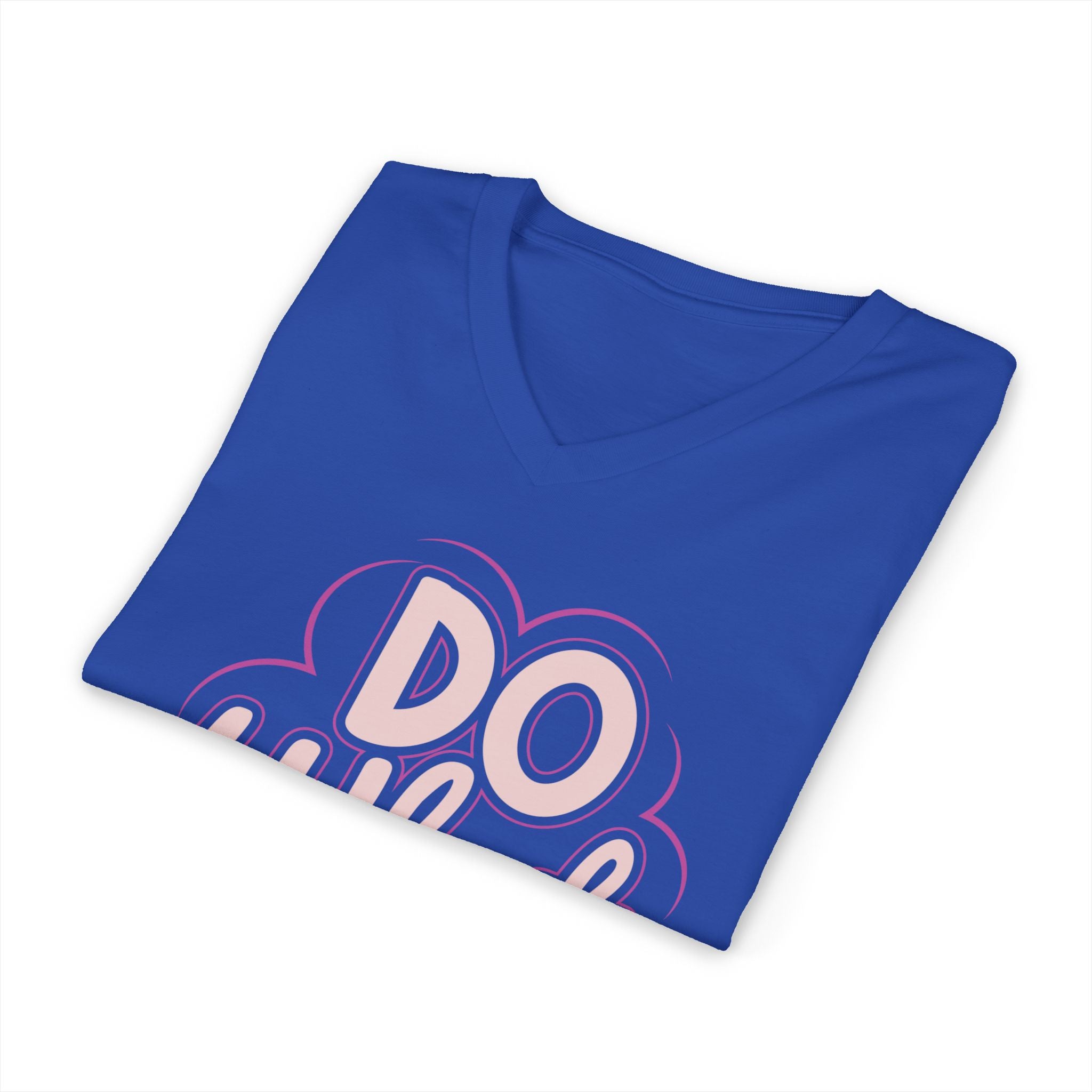 Do What You Love V-Neck Tee | Hand-Lettered Retro Script
