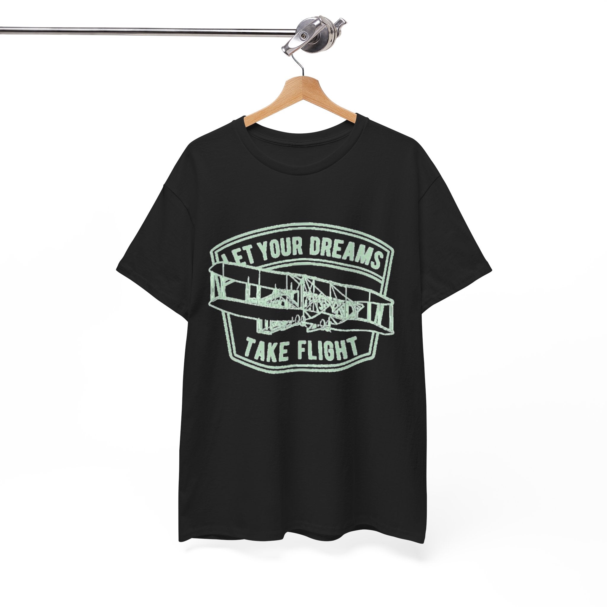 Let Your Dreams Take Flight Vintage Airplane Tee