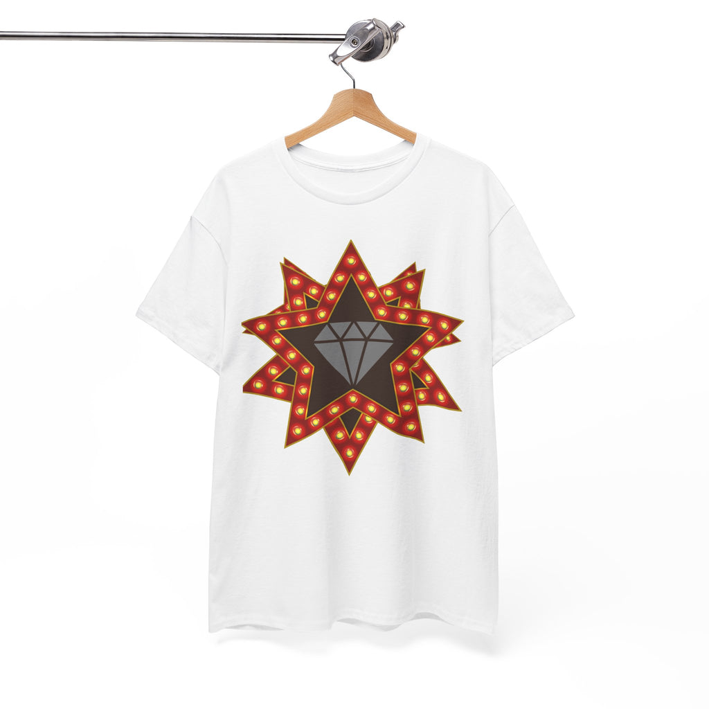 Vibrant Starburst Graphic Tee | Starburst Pattern T-Shirt