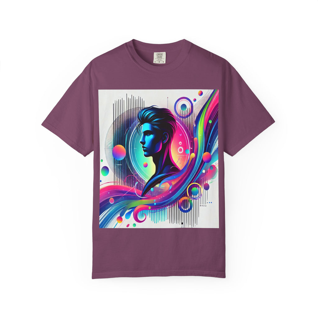 Abstract Graphic T Shirt Unisex Relaxed Fit Casual Tee