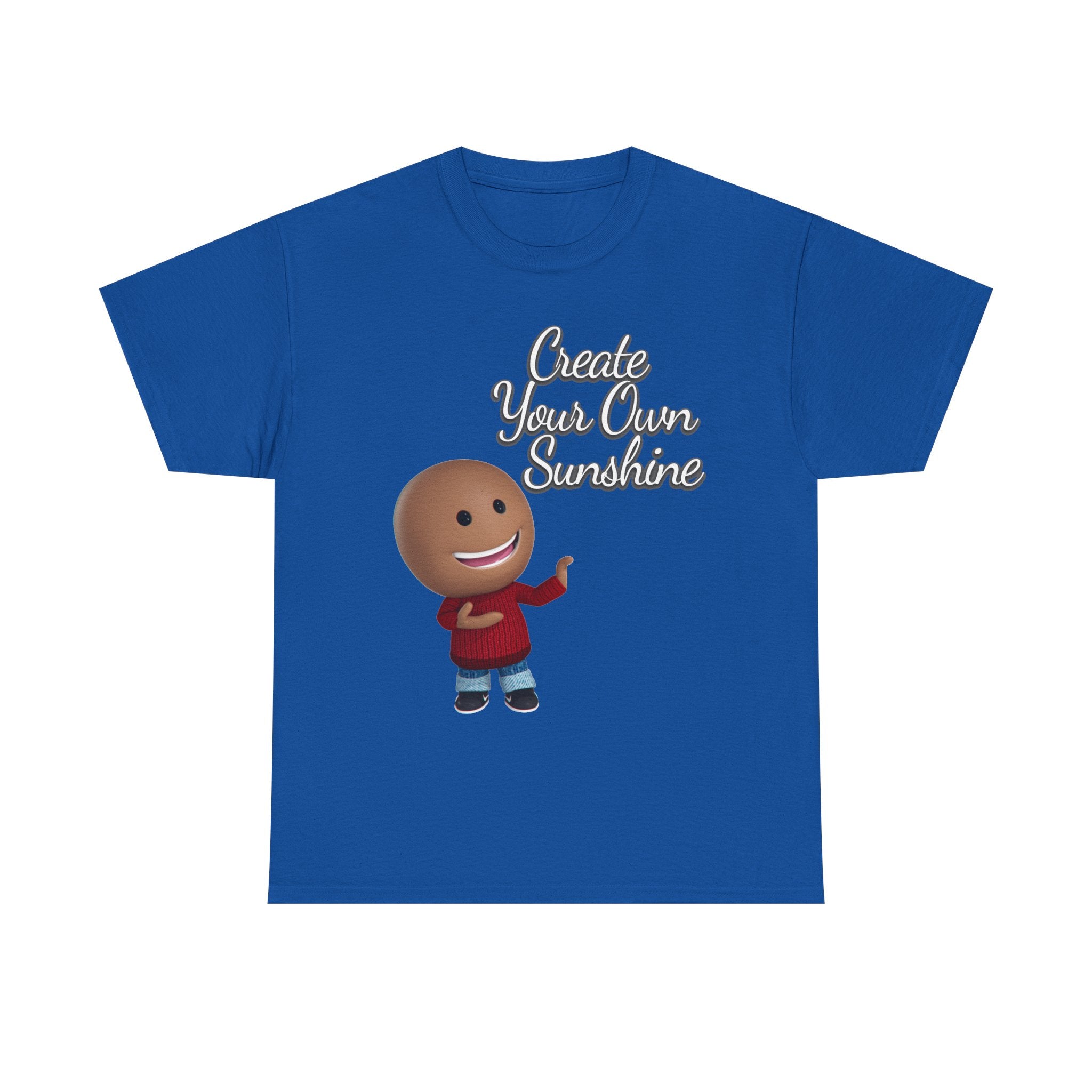 Create Your Sunshine graphic tee | hand-lettered positive message