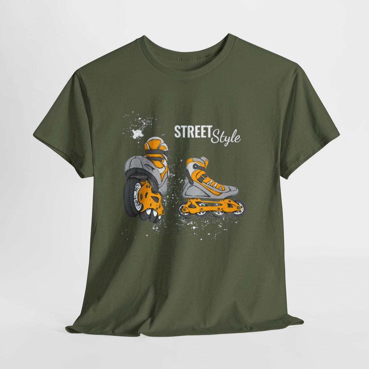 Street Style Rollerblade T-Shirt | Retro Inline Skate Graphic Tee
