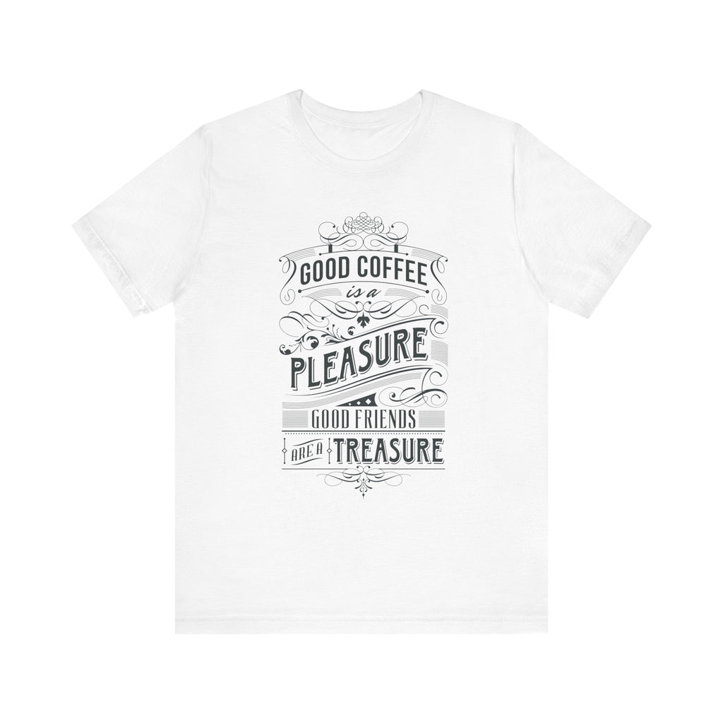 Vintage Coffee Graphic T-Shirt – Lightweight Airlume Cotton Tee