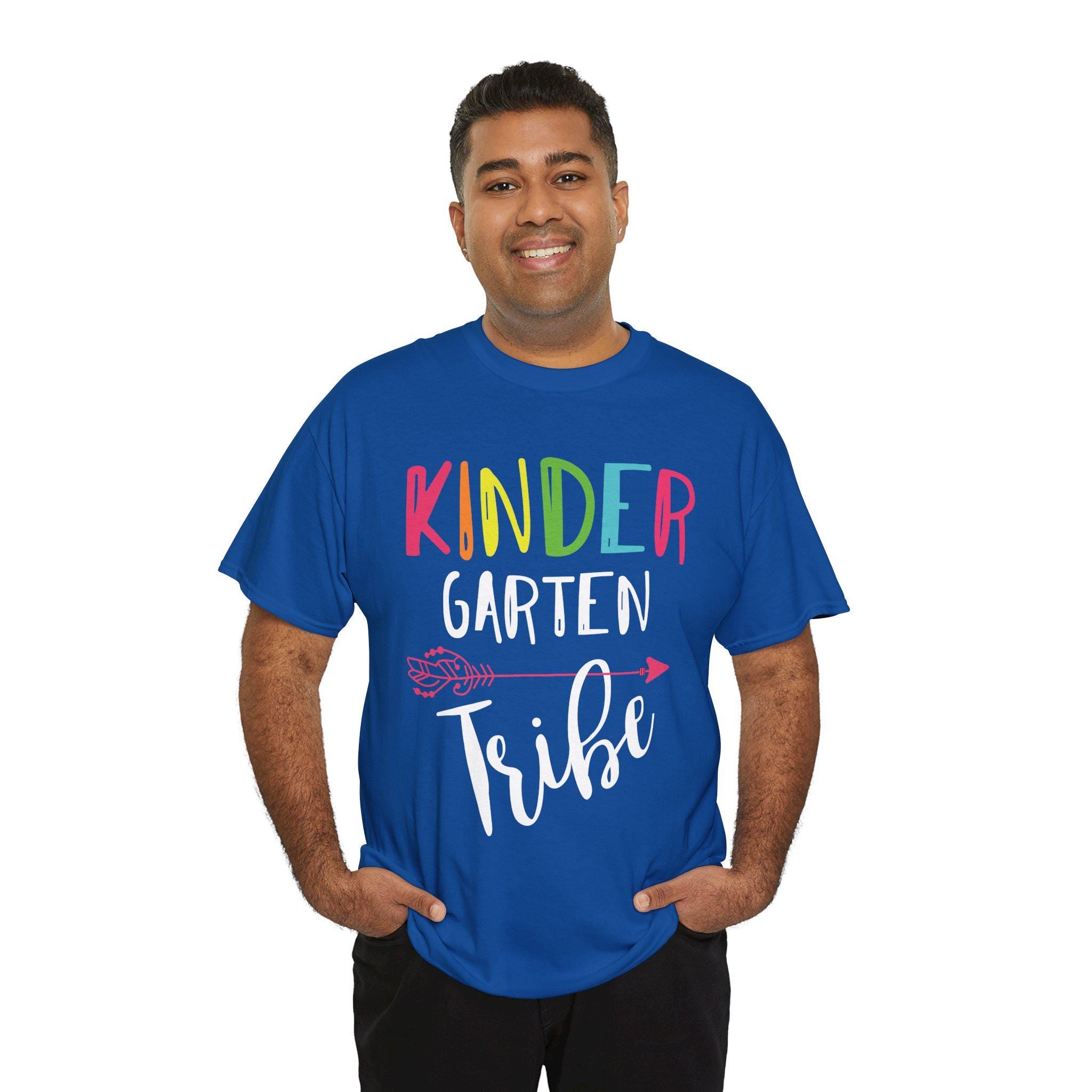 Kindergarten Tribe Shirt Teacher Tee School Spirit Graphic T-Shirt Teacher Appreciation Gift