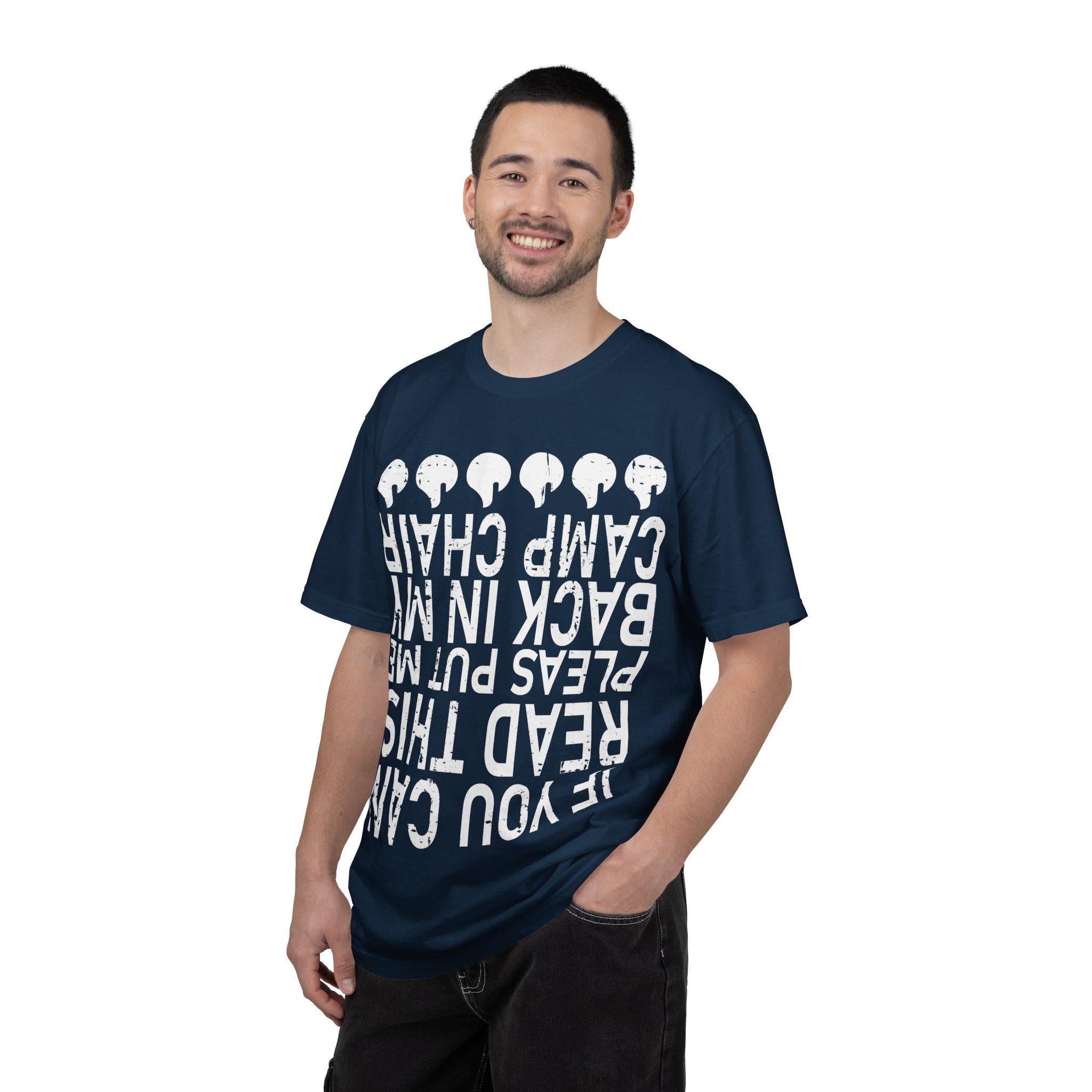If You Can Read This Camp Chair Shirt Funny Camping T-Shirt Camper Gift Vintage