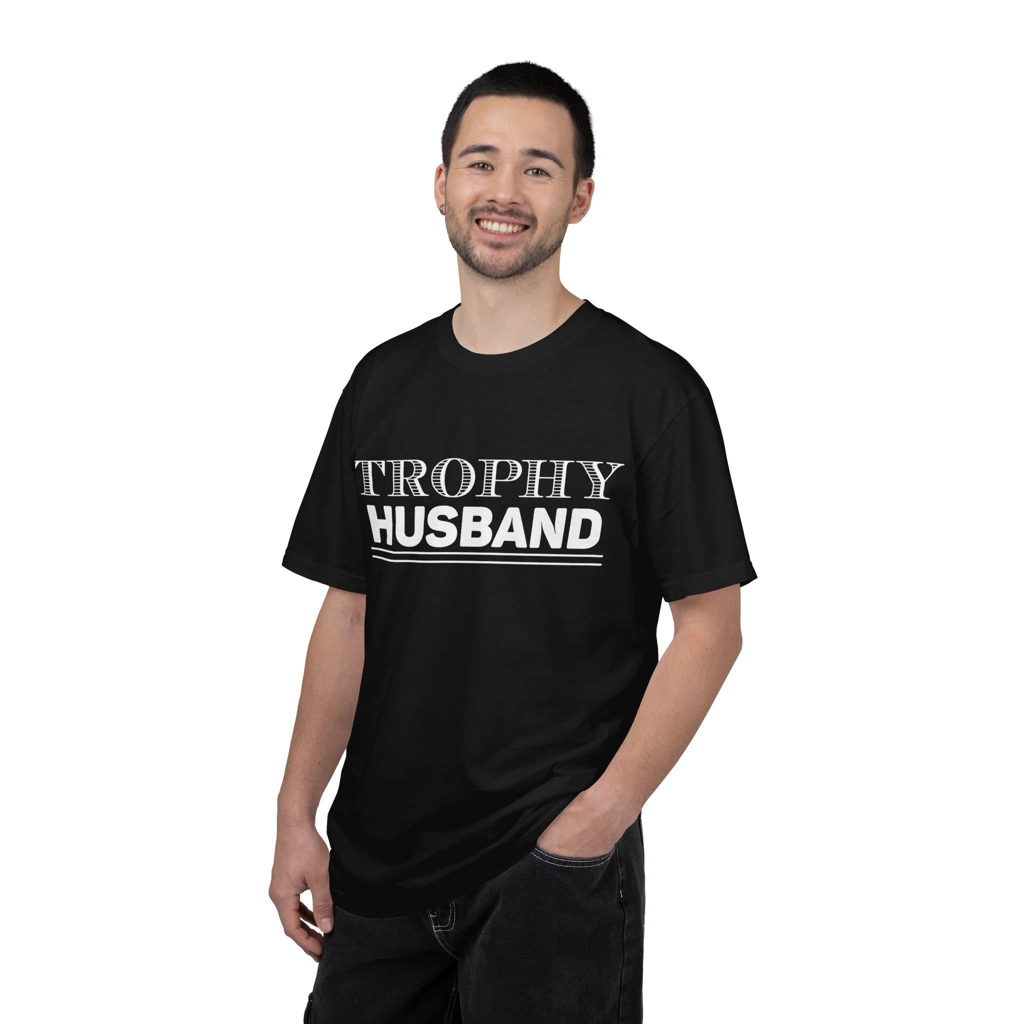 TROPHY HUSBAND T-shirt | Garment-Dyed Casual Tee