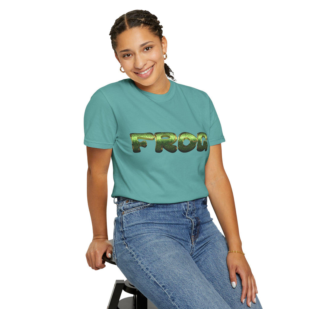Frog Graphic T-Shirt | 100% US Cotton, Garment-Dyed Tee