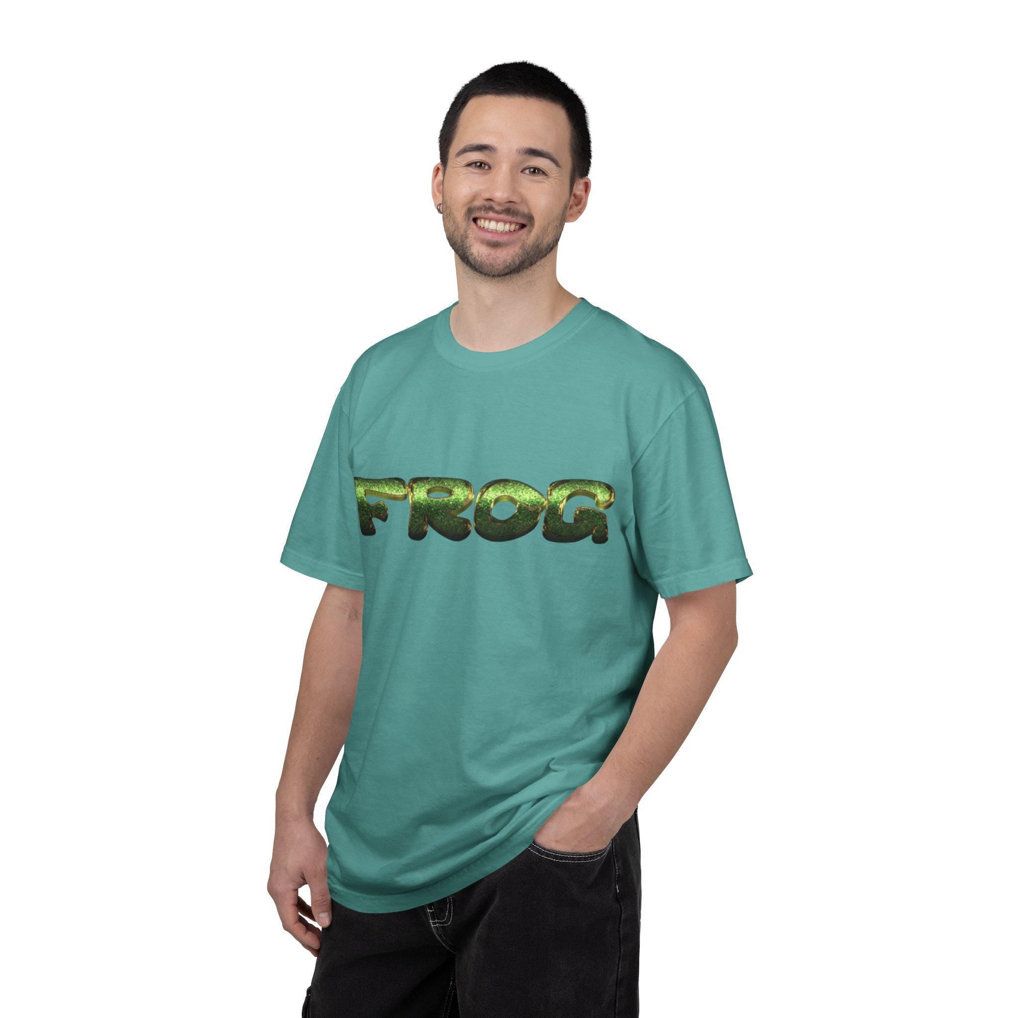 Frog Graphic T-Shirt | 100% US Cotton, Garment-Dyed Tee