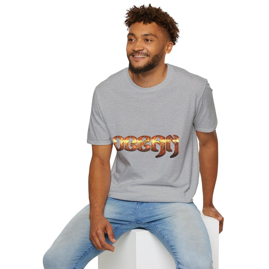 Vintage Sunset Surf Horizon T-Shirt | Retro Beach Vibes