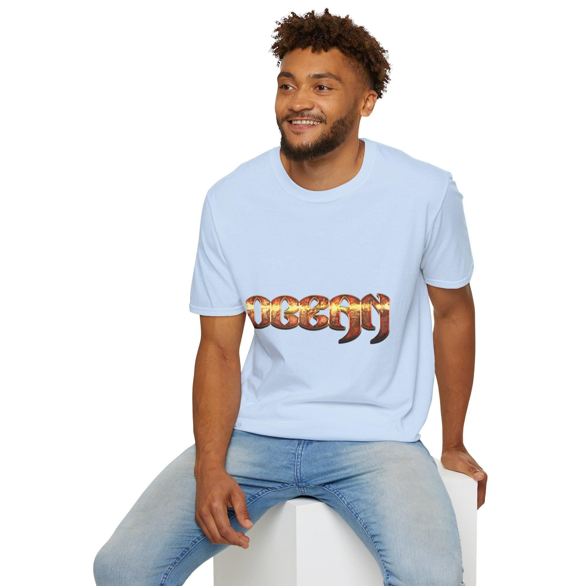 Vintage Sunset Surf Horizon T-Shirt | Retro Beach Vibes