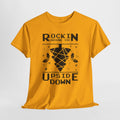 Rockin Around the Upside Down Retro Arcade Pixel Art Graphic T-Shirt
