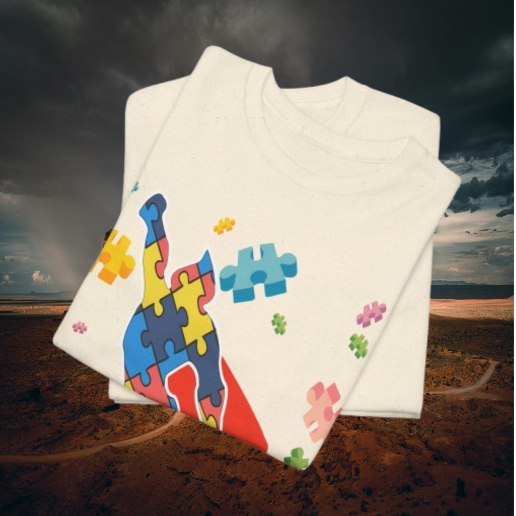 Autism Awareness Superhero Shirt – Puzzle Piece Graphic Tee | Support Unisex Mom Gift