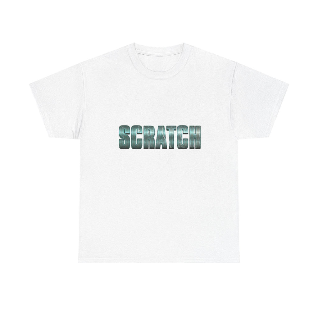 Scratch Shirt Minimalist Typography Graphic Tee Statement Unisex T-Shirt