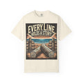 Nature Art Story Tee T-shirt | Garment-Dyed Cotton, Casual Wear