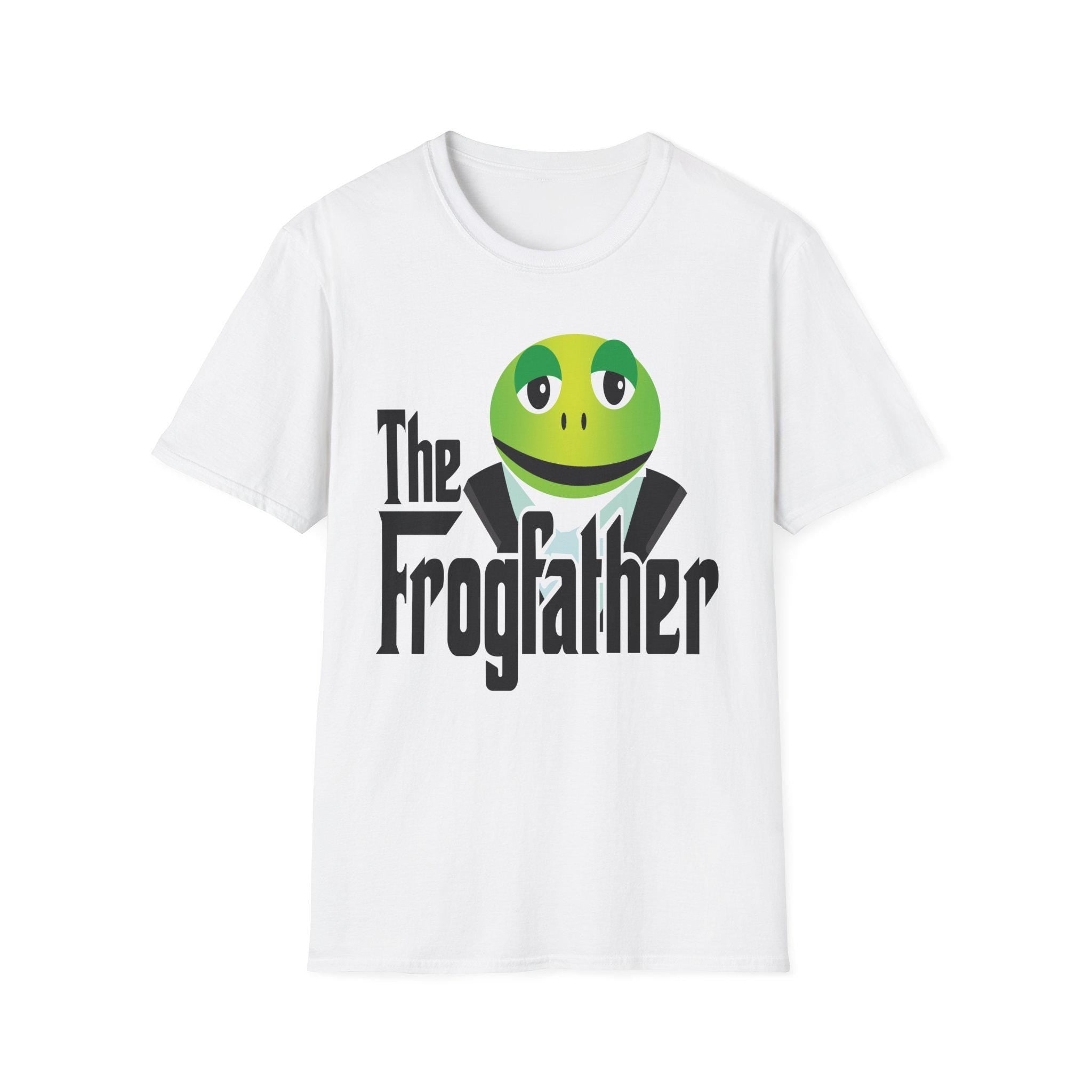 The Frogfather Shirt Funny Frog Graphic Tee Frog Lover Gift Unisex T-Shirt