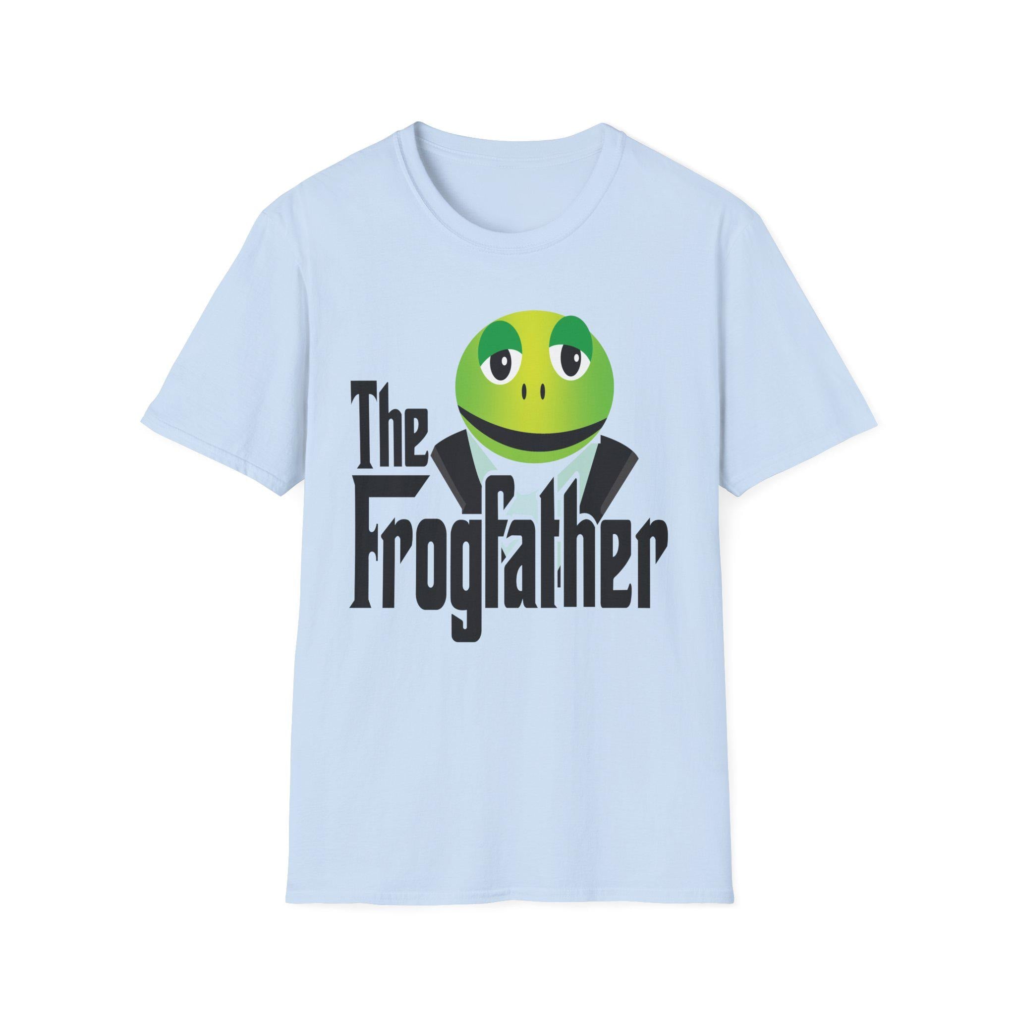 The Frogfather Shirt Funny Frog Graphic Tee Frog Lover Gift Unisex T-Shirt