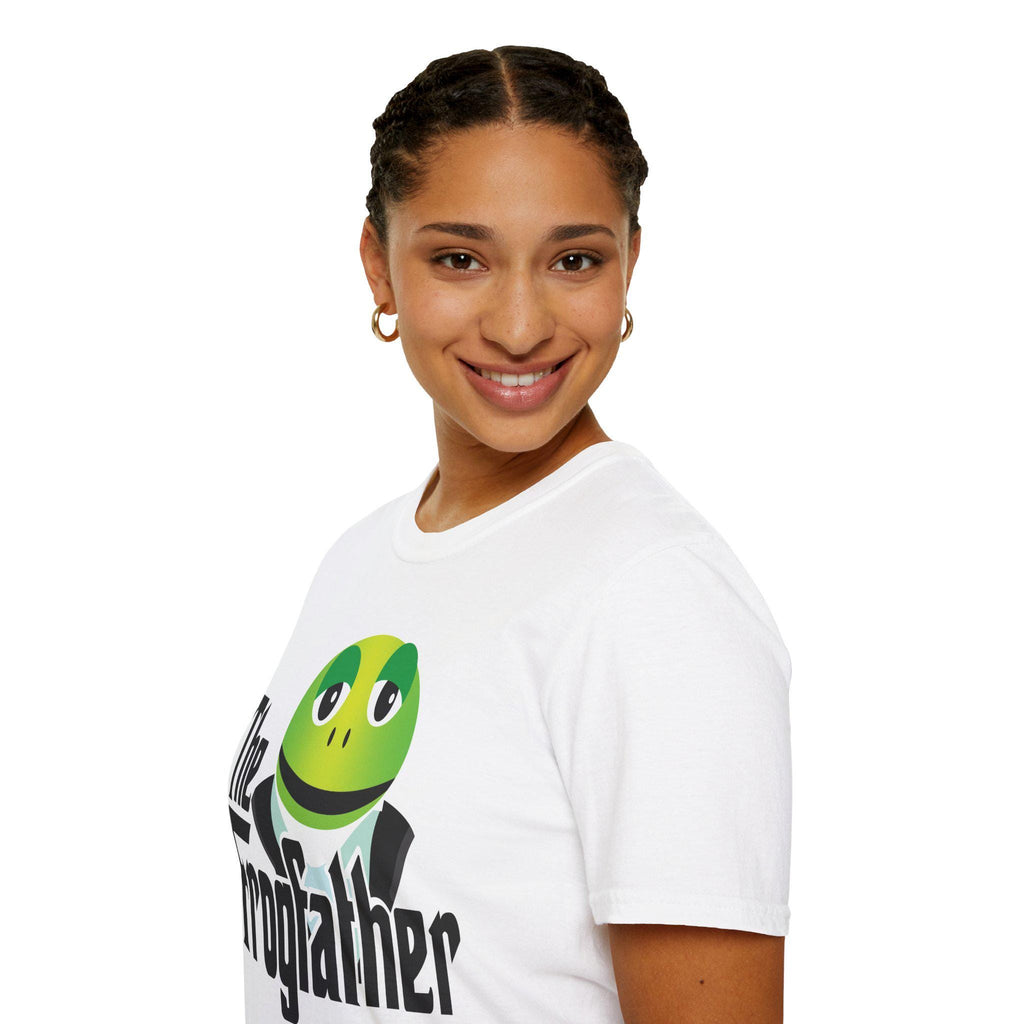The Frogfather Shirt Funny Frog Graphic Tee Frog Lover Gift Unisex T-Shirt