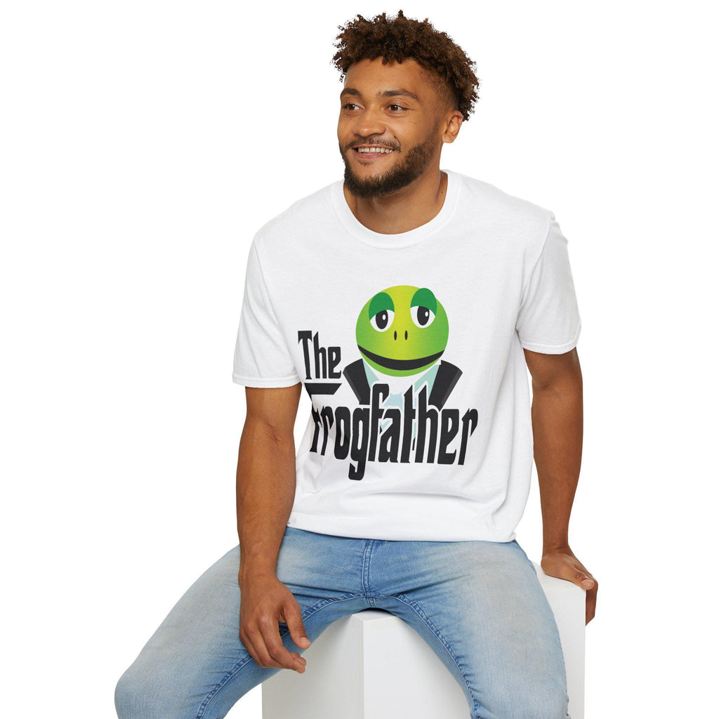 The Frogfather Shirt Funny Frog Graphic Tee Frog Lover Gift Unisex T-Shirt